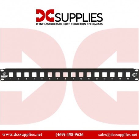 Black Box JPMT1016A 16-Port Multimedia Patch Panel (JPMT1016A)