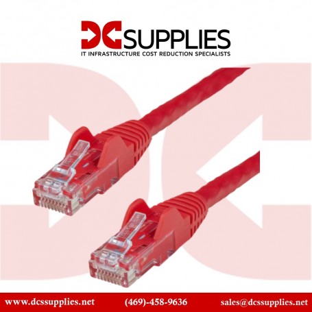 Black Box C6PC70-RD-07 GigaTrue 3 CAT6 Patch Cable Red - 7 ft (C6PC70-RD-07)