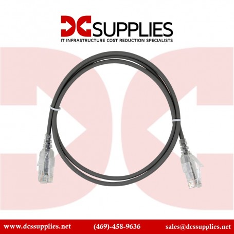 Black Box C6PC70S-GY-03 Ethernet Cable Cat6 RJ45 (C6PC70S-GY-03)