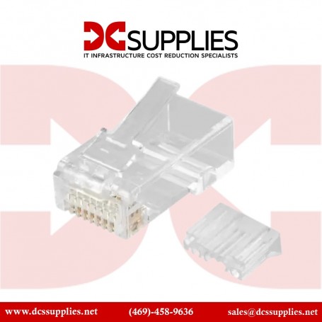 Black Box C6-MP-S-50PAK 50-pack CAT6 Modular Plug Shielded Value Line (C6-MP-S-50PAK)