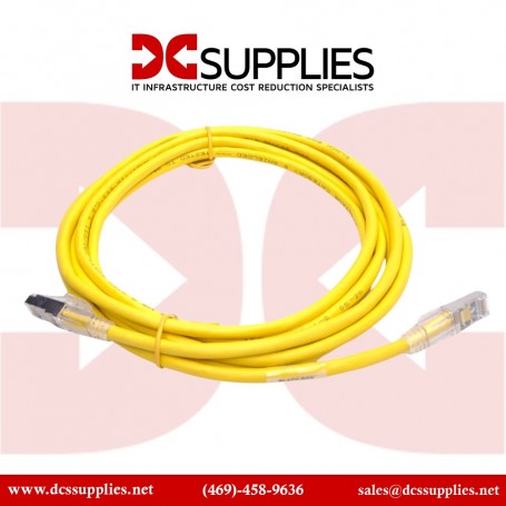 Black Box C6PC70S-YL-05 GigaTrue 3 CAT6 250MHz Lockable Shielded Network Cable (C6PC70S-YL-05)