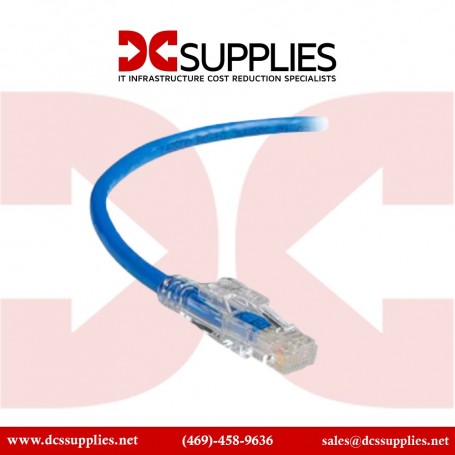 Black Box C6PC70-BL-01 GigaTrue 3 CAT6 Patch Network Cable 1 ft Blue (C6PC70-BL-01)