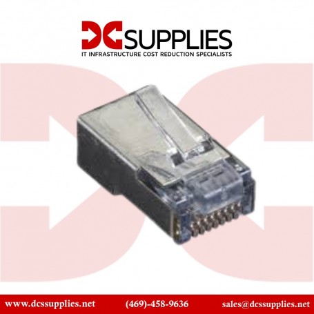 Black Box C5EEZUP-50PAK CAT5E EZ-RJ45 Modular Plugs (C5EEZUP-50PAK)
