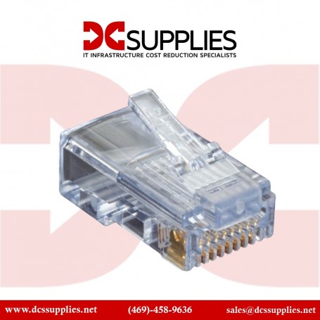 Black Box C5EEZUP-50PAK CAT5E EZ-RJ45 Modular Plugs (C5EEZUP-50PAK)