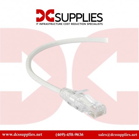 Black Box C6PC70-WH-50  Gigatrue 3 CAT6 Patch Cable White (C6PC70-WH-50)