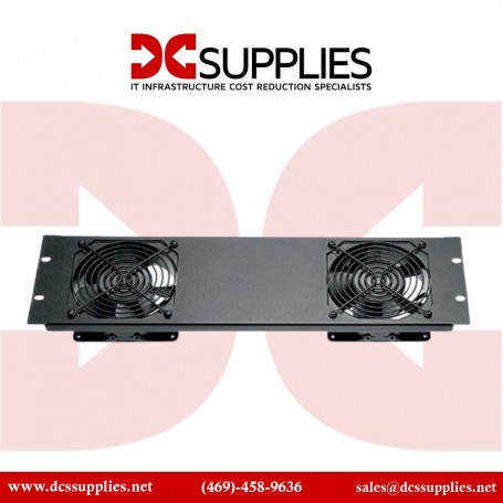 Black Box RM083 19 inch Depth Adjustable Vented Shelf, 1U (RM083)