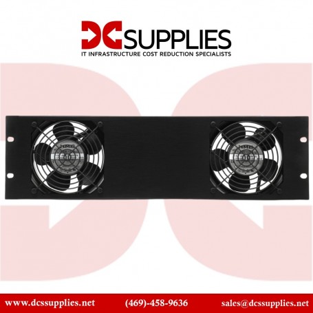Black Box RM083 19 inch Depth Adjustable Vented Shelf, 1U (RM083)