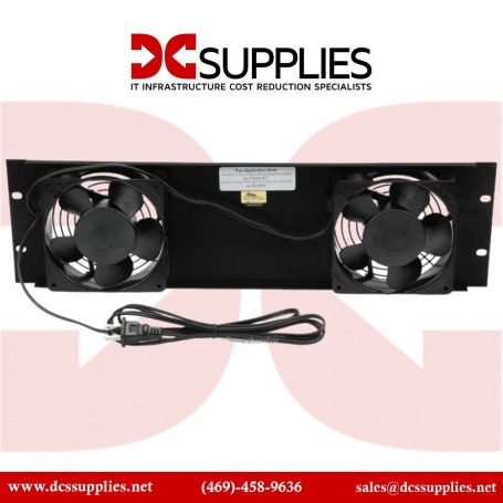 Black Box RM083 19 inch Depth Adjustable Vented Shelf, 1U (RM083)