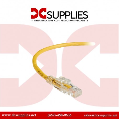 Black Box C6PC70-YL-15 CAT6 Patch Cable 15 ft Yellow (C6PC70-YL-15)