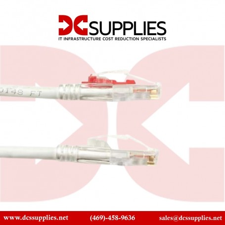 Black Box CAT5EPC-002-WH 2FT CAT5E White Molded Boot Patch Cable (CAT5EPC-002-WH)