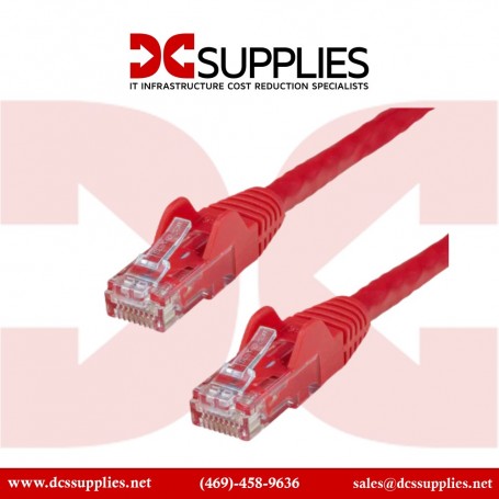 Black Box CAT5EPC-002-RD 2FT CAT5E Red Molded Boot Patch Cable (CAT5EPC-002-RD)
