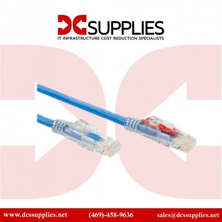 Black Box CAT5EPC-004-BL 4FT CAT5E Blue Molded Boot Patch Cable (CAT5EPC-004-BL)