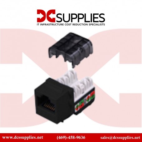 Black Box FMT921-R2 GIGABASE2 CAT5E Jacks, Universal Wiring (FMT921-R2)