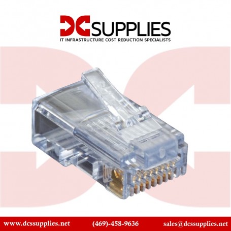 Black Box FMTP5E-250PAK CAT5E Modular Plugs, RJ-45, 250-Pack (FMTP5E-250PAK)