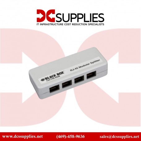 Black Box FM810-R2 RJ-45 Modular Splitters, 5-Position, 8 x (FM810-R2)