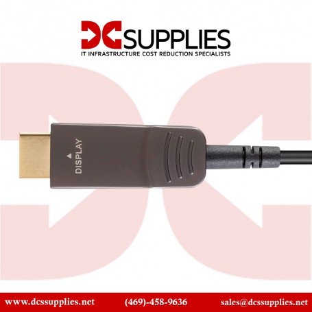 Monoprice 39034 SlimRun AV - Active Optical Cable - DisplayPort to HDTV - 100 ft - HDR - 4K60Hz (39034)
