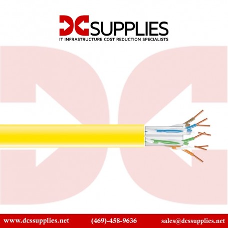 Black Box EYN852A-PB-1000 1000FT CAT5E Bulk Cable, 350-MHz, Solid (EYN852A-PB-1000)