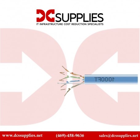Black Box EVNSL0611A-1000 CAT6 Shielded 400-MHz Solid Bulk Cable (EVNSL0611A-1000)