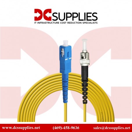 Black Box EFN310-010M-STST ST-ST 9 125 OS2 Singlemode Duplex Fiber Patch Cable Yellow 10m (EFN310-010M-STST)