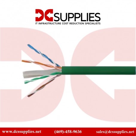 Black Box EVNSL0617A-1000 CAT6 Shielded 400-MHz Solid Bulk Cable (EVNSL0617A-1000)