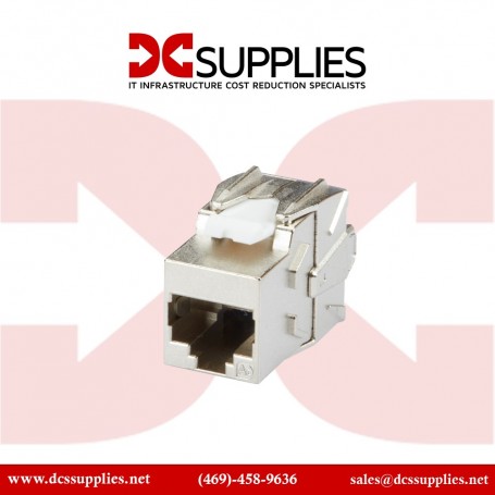 Black Box FMT700-R2 CAT6A Shielded Jack, Silver (FMT700-R2)