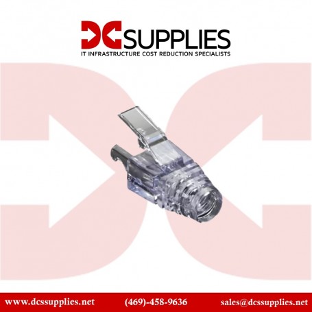 Black Box C6EZ-BOOT-CL EZ-RJ45 CAT6 Strain-Relief Boots, Clear, 25-Pack (C6EZ-BOOT-CL)