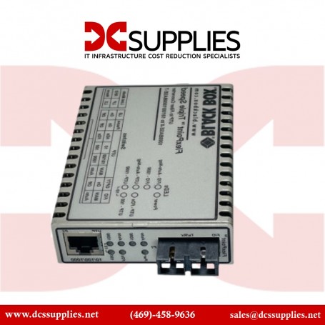 Black Box LMC100A-SC-R3 Fast Ethernet to Fiber Media Converter (LMC100A-SC-R3)