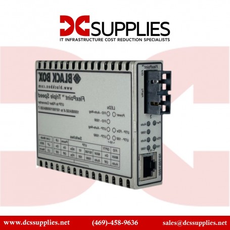 Black Box LMC100A-SC-R3 Fast Ethernet to Fiber Media Converter (LMC100A-SC-R3)