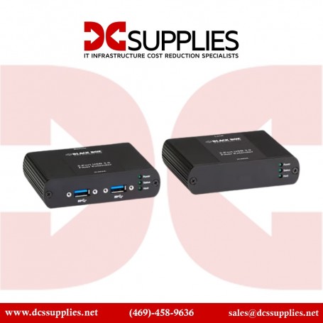 Black Box IC502A-R2 2-Port USB 3.0 Fiber Extender (IC502A-R2)