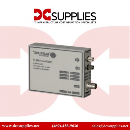 Black Box LMC212A-MM-R3 Flexpoint Modular Media Converter, 10BAS (LMC212A-MM-R3)