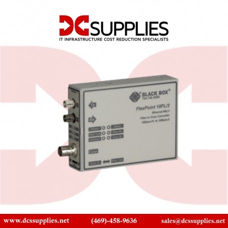 Black Box LMC212A-MM-R3 Flexpoint Modular Media Converter, 10BAS (LMC212A-MM-R3)