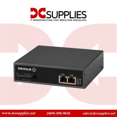 Black Box LES1604A-R-R2 Console Server, 4-Port with Worldwide Cellular Modem (LES1604A-R-R2)