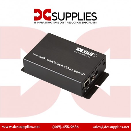 Black Box AC155A-R3 Compact CAT5 Audio/Video Receiver (AC155A-R3)