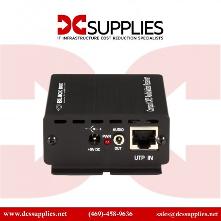 Black Box AC155A-R3 Compact CAT5 Audio/Video Receiver (AC155A-R3)
