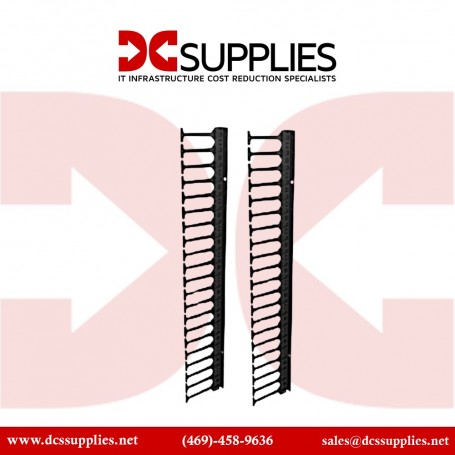VERTIV VRA1014 Vertical Cable Manager 600mm Wide 42U Cable Routing Panel (VRA1014)