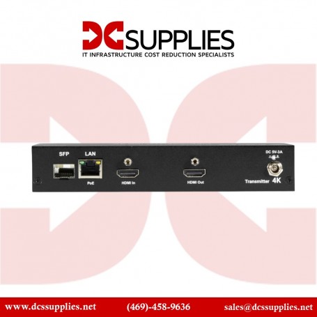 Black Box VX-HDMI-4KIP-TX MediaCento IPX 4K Audio Extender Transmitter (VX-HDMI-4KIP-TX)