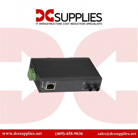 Black Box LMC282A Fast Ethernet Industrial Media Converter Single-Mode SC (LMC282A)