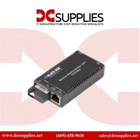 Black Box LGC282A Gigabit Industrial Media Converter Single-Mode SC (LGC282A)