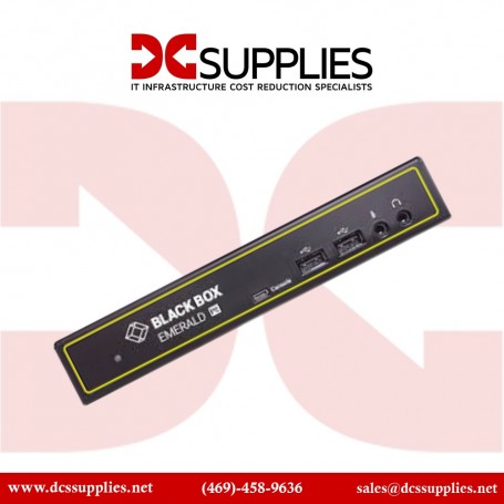 Black Box EMD2002PE-R-P Emerald PE PoE HD DVI Dual Head Receiver (EMD2002PE-R-P)