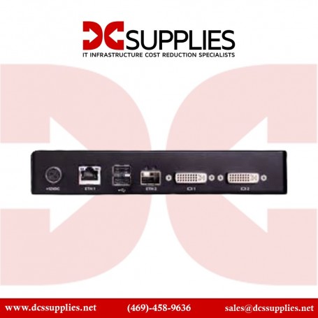 Black Box EMD2002PE-R-P Emerald PE PoE HD DVI Dual Head Receiver (EMD2002PE-R-P)