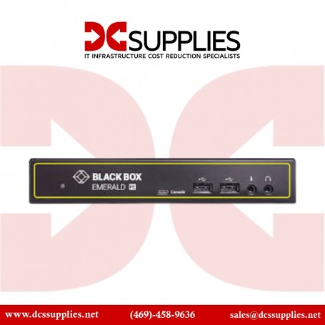 Black Box EMD2002PE-R-P Emerald PE PoE HD DVI Dual Head Receiver (EMD2002PE-R-P)