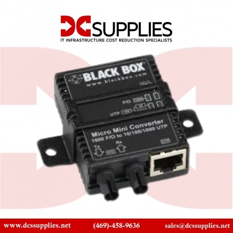 Black Box LMC4000A Micro Mini Media Converter SFP Copper DPX (LMC4000A)