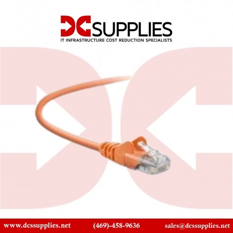 Belkin A3L791-25-ORG CAT 5e RJ45 Patch Cable 25-Ft Orange (A3L791-25-ORG)