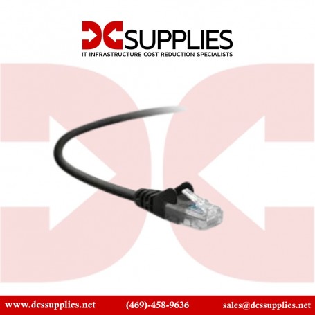 Belkin A3L791-30-BLK-S CAT 5e RJ45 Patch Cable 30-Ft Black Snagless (A3L791-30-BLK-S)