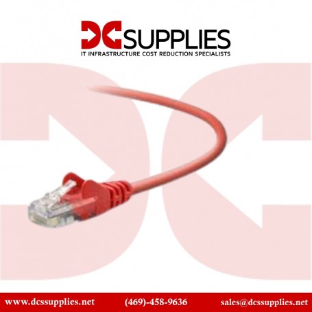 Belkin A3L791-04-RED CAT 5e RJ45 Patch Cable 4-Ft Red (A3L791-04-RED)