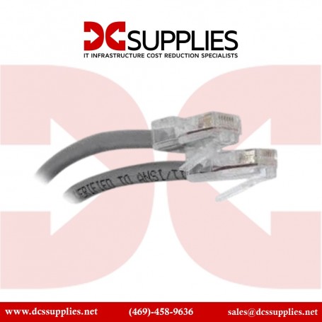 Belkin A3L791-100-S CAT 5e RJ45 Patch Cable 100-Ft Gray Snagless (A3L791-100-S)