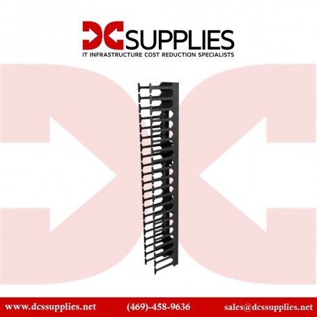 Vertiv VRA1003 2UX4 Horizontal Cable Manager with Cover (VRA1003)