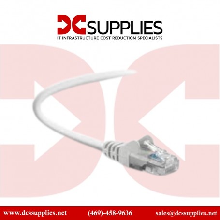 Belkin A3L791-05-WHT-S CAT 5e RJ45 Patch Cable 5-Ft White Snagless (A3L791-05-WHT-S)