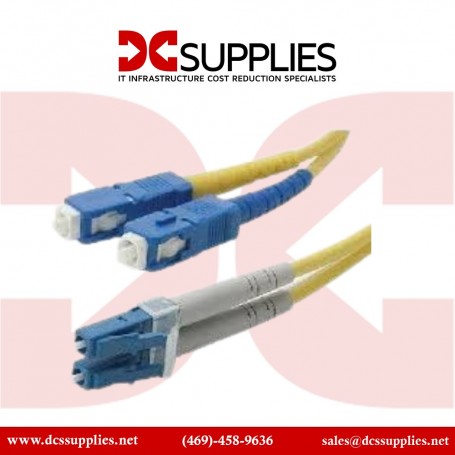 Belkin F2F802L7-03M 3M Single Mode LC/SC Duplex Fiber Patch Cable (F2F802L7-03M)