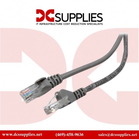 Belkin A3L791-20-S RJ45 CAT5e Patch Cable, Snagless Molded 20ft. 6m Grey networking cable (A3L791-20-S)